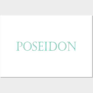 Poseidon design Posters and Art